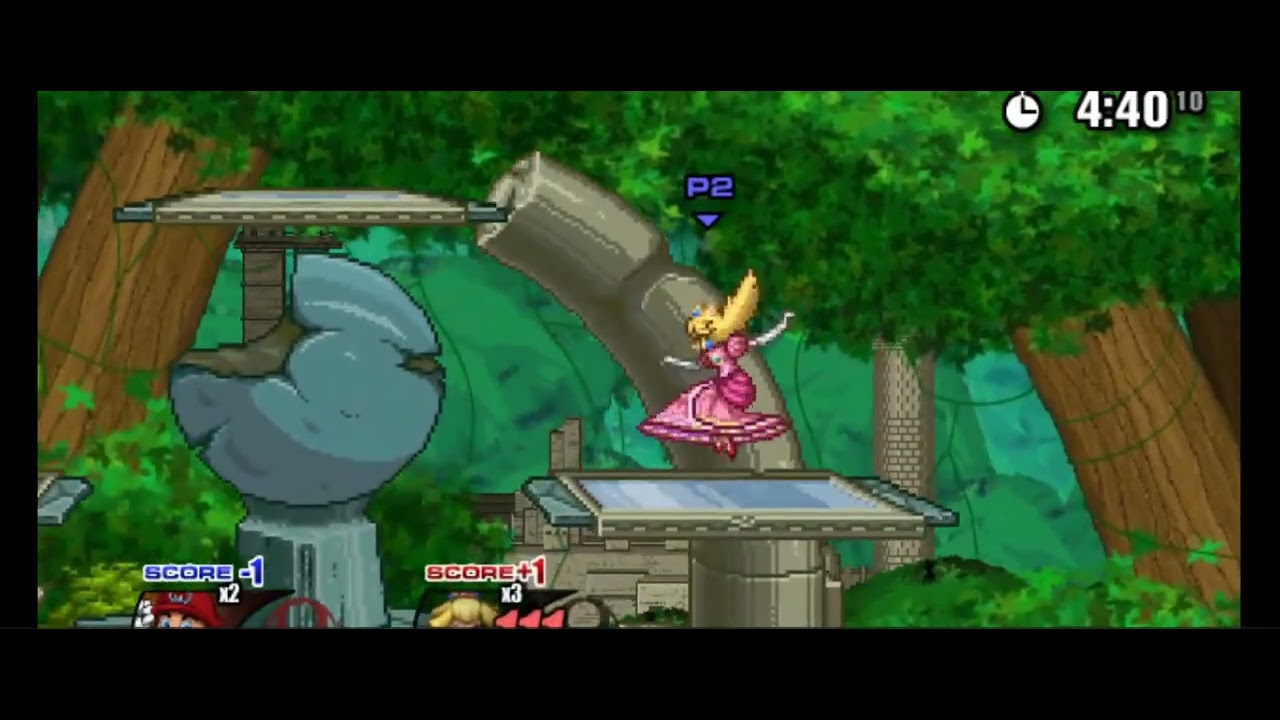 Mario vs Peach