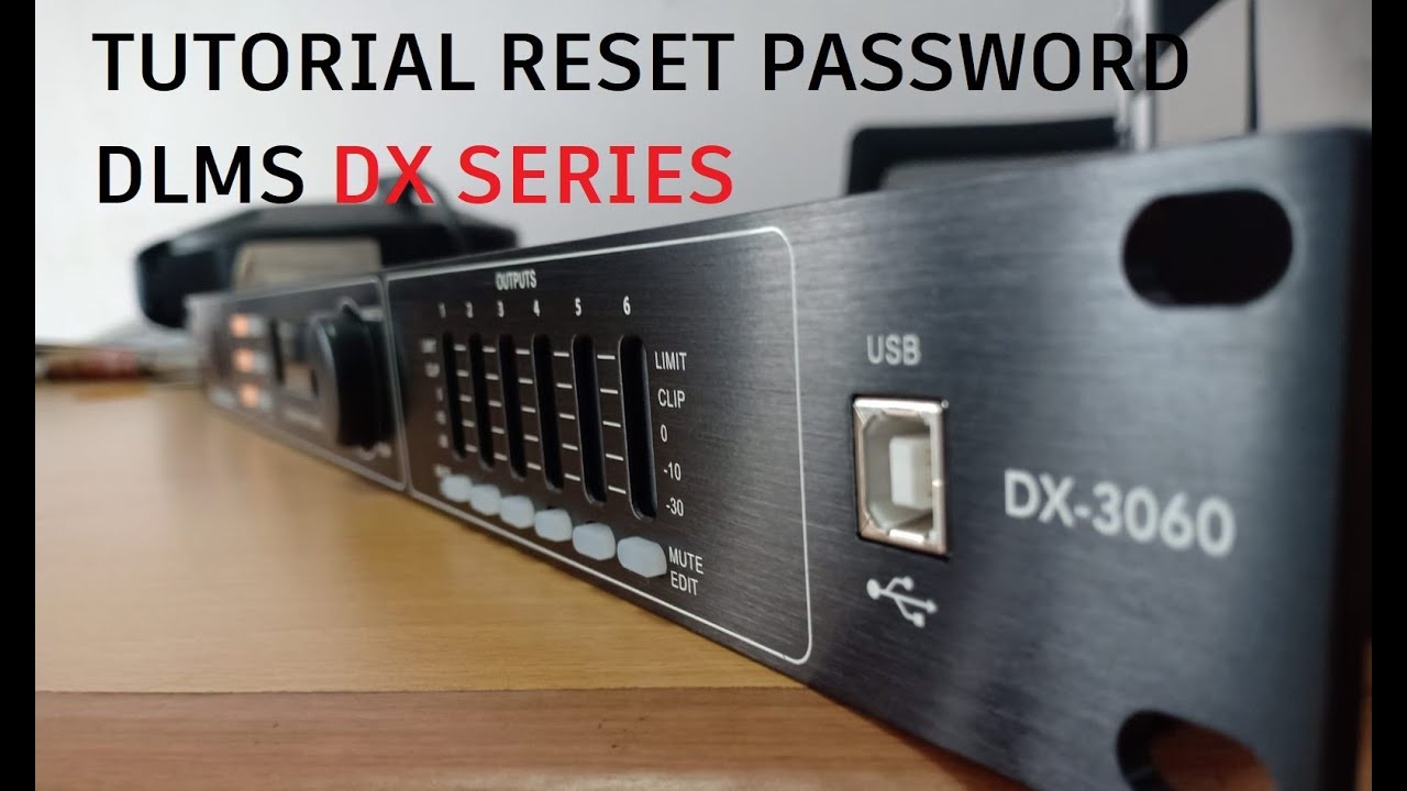 Tutorial Reset Password DLMS DX Series #wisdom #dlms #reset