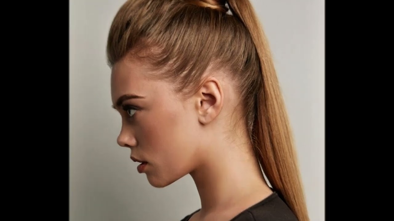 Ponytail hairstyles for short and long hairs 😍#fahion#trendy # The SK style 😍❤️...