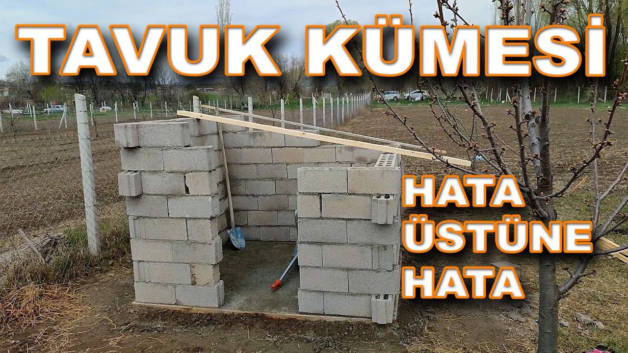 Bütün Duvarı Yanlış Ördük - Kümes İnşaatı Hızlanıyor - Güneş Enerji Sistemine Yeni Akü Aldık