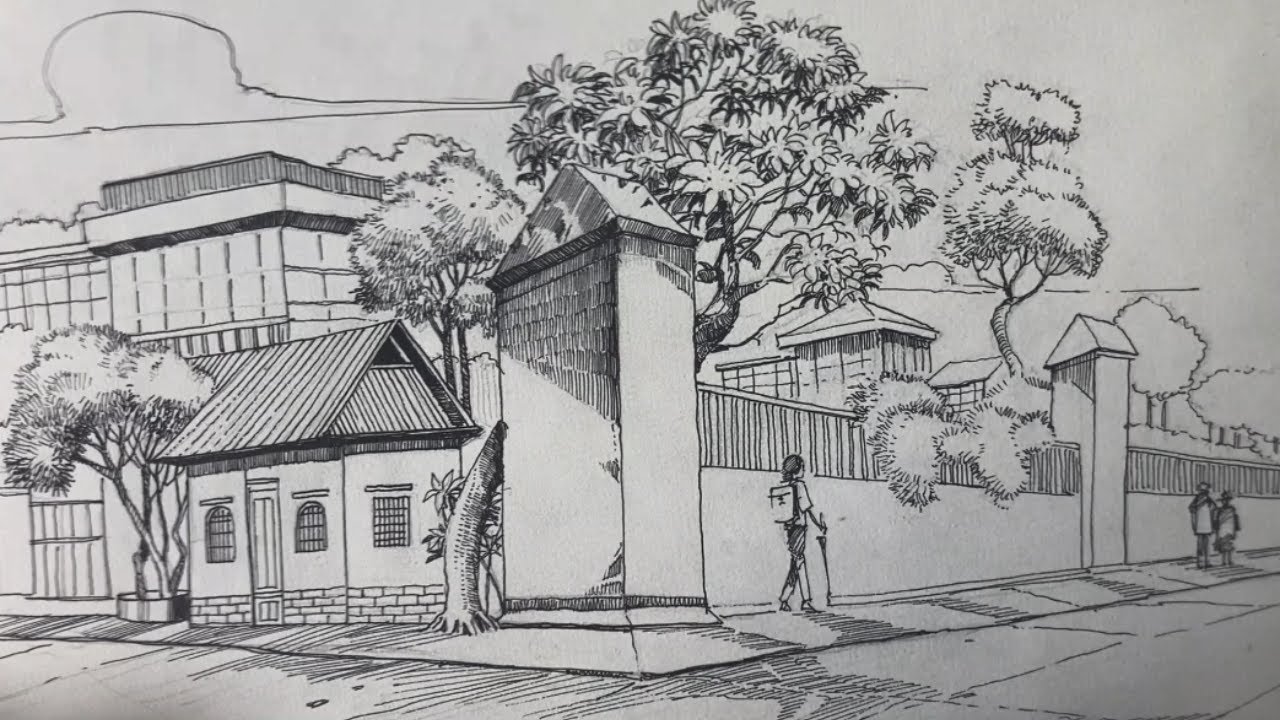 Luxury Architecture Ink Art Guide