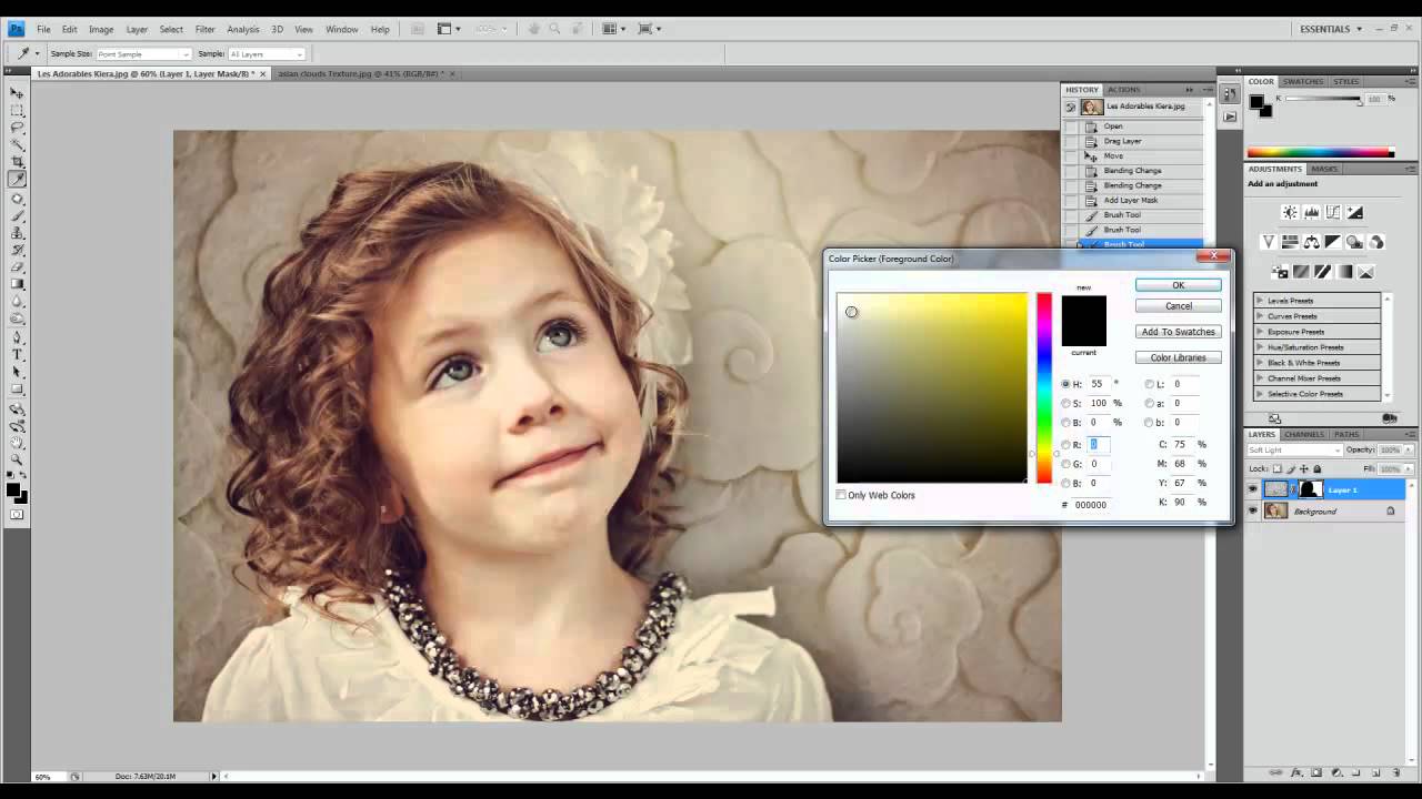 Photoshop Tutorial Adding Textures to Photos