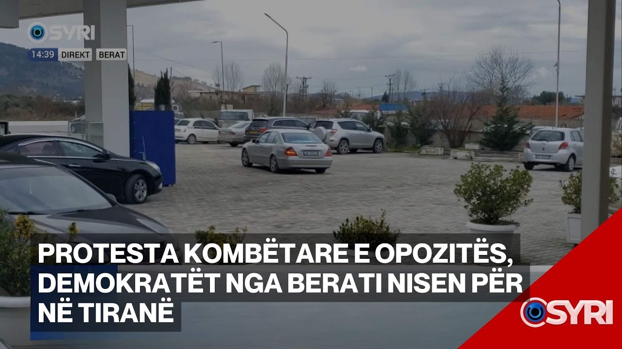 Protesta kombëtare e opozitës, demokratët nga Berati nisen për në Tiranë