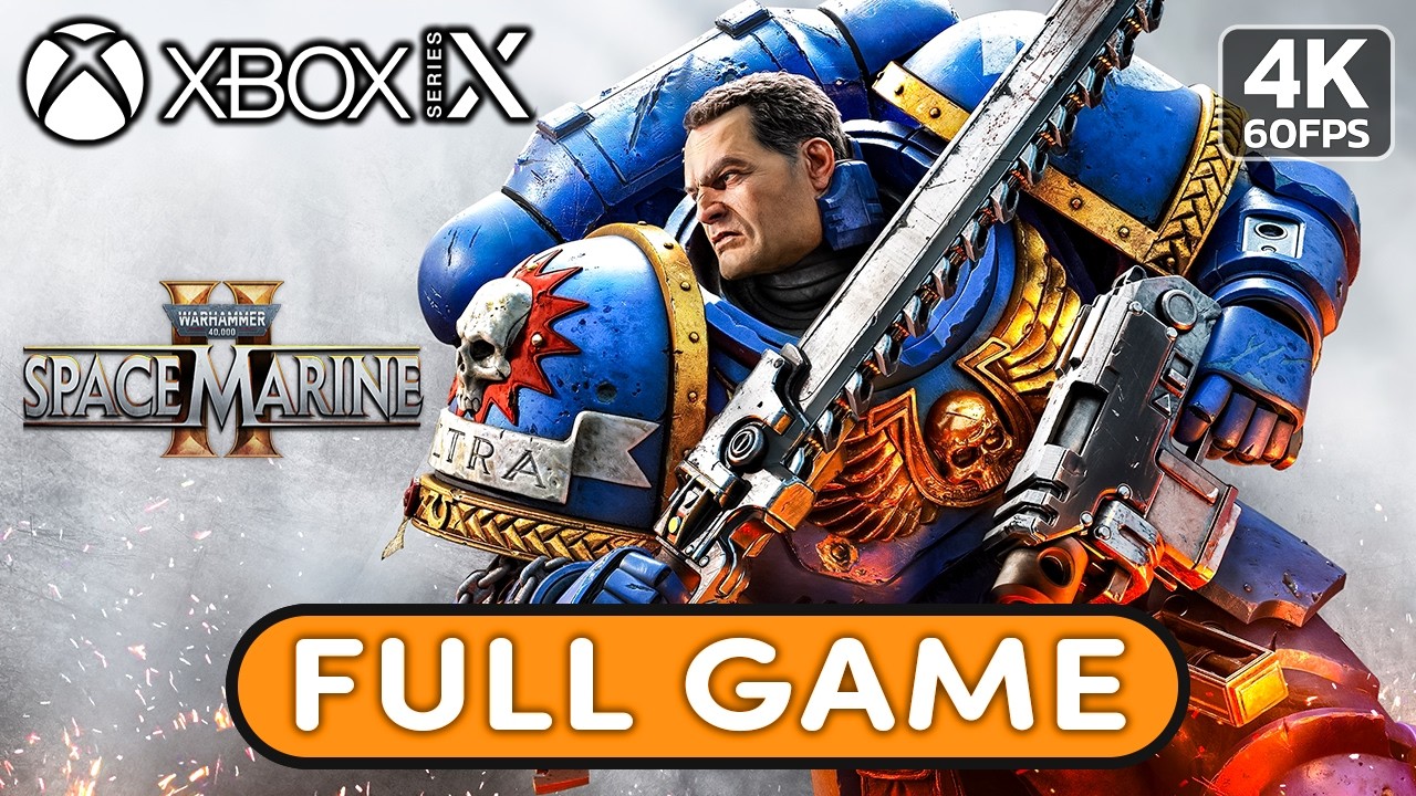 WARHAMMER 40K SPACE MARINE 2 Gameplay Walkthrough FULL GAME [XBOX SERIES X 4K 60FPS]