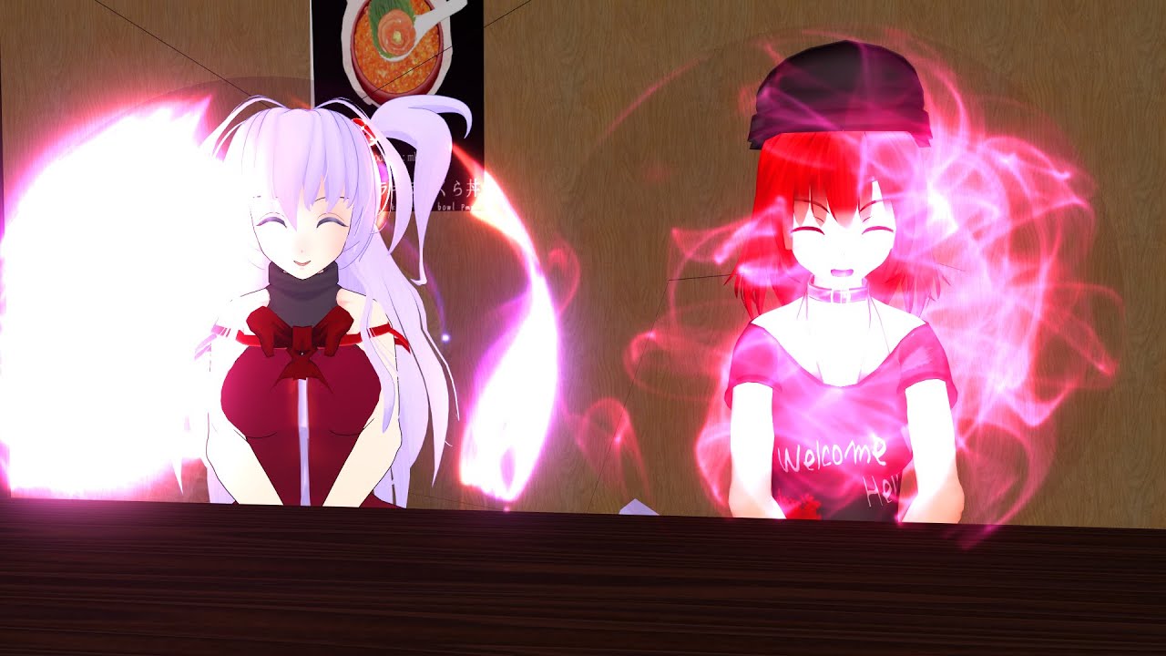 【東方MMD】　落ちぶれた神と最高神