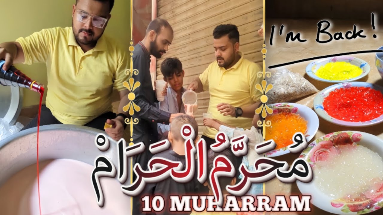I am Back After a Long Time 😉 ( content let Ho Gaya😥  ) Niaz E Hussain 10 Muharram Vlog..#muharram 😔