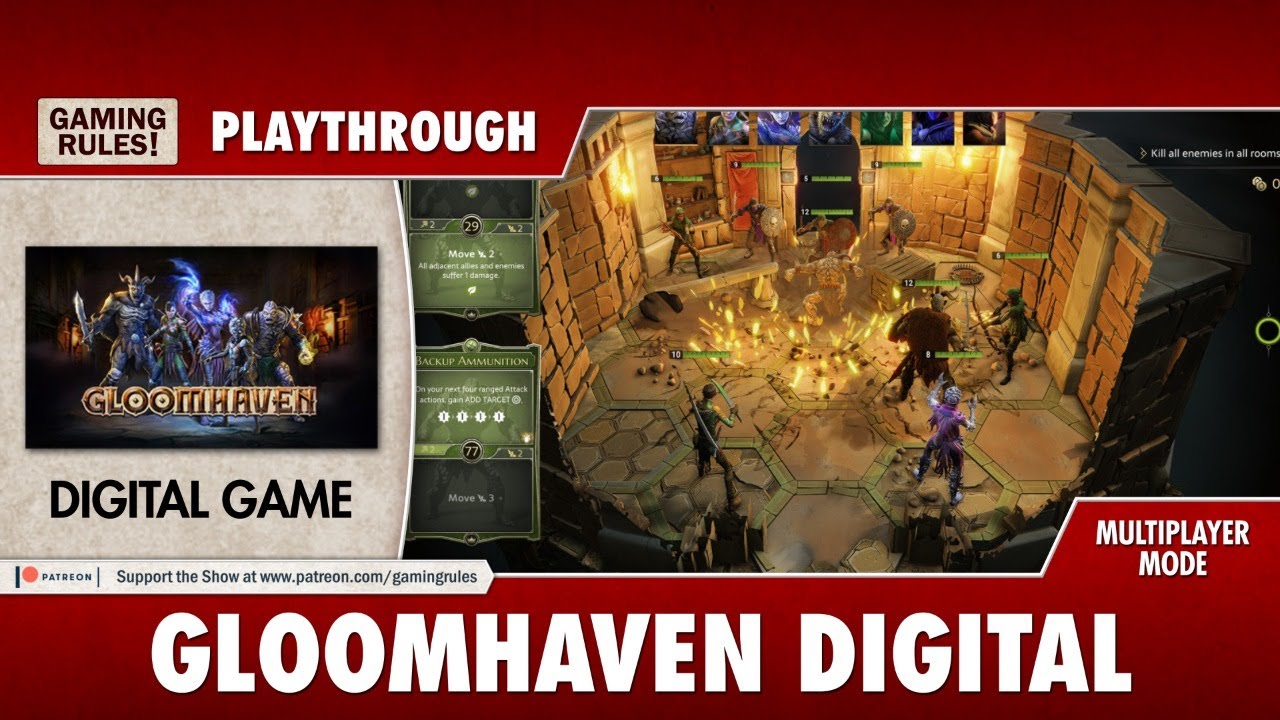 Gloomhaven Digital - Solo Playthrough - Guildmaster mode - Part 1