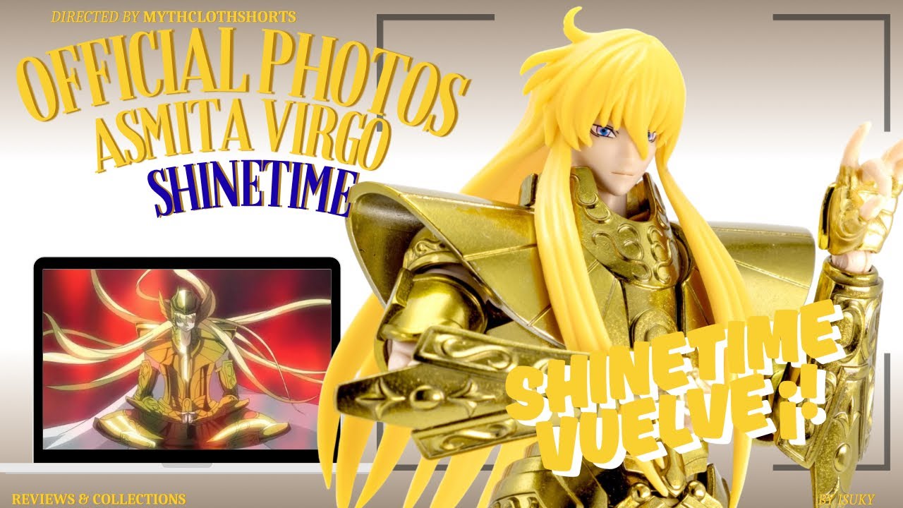 ASMITA DE VIRGO MYTH CLOTH EX SHINETIME 