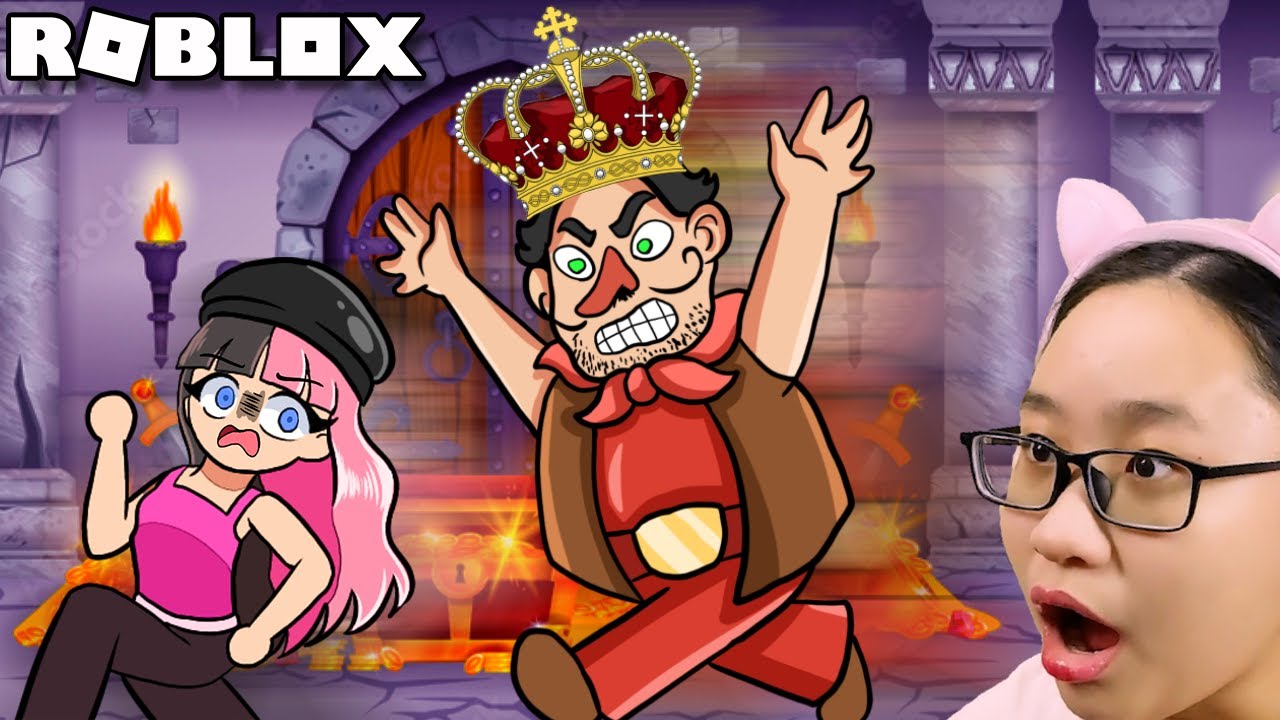 Roblox | Escape King's Castle Obby - The King CAPTURED Me??