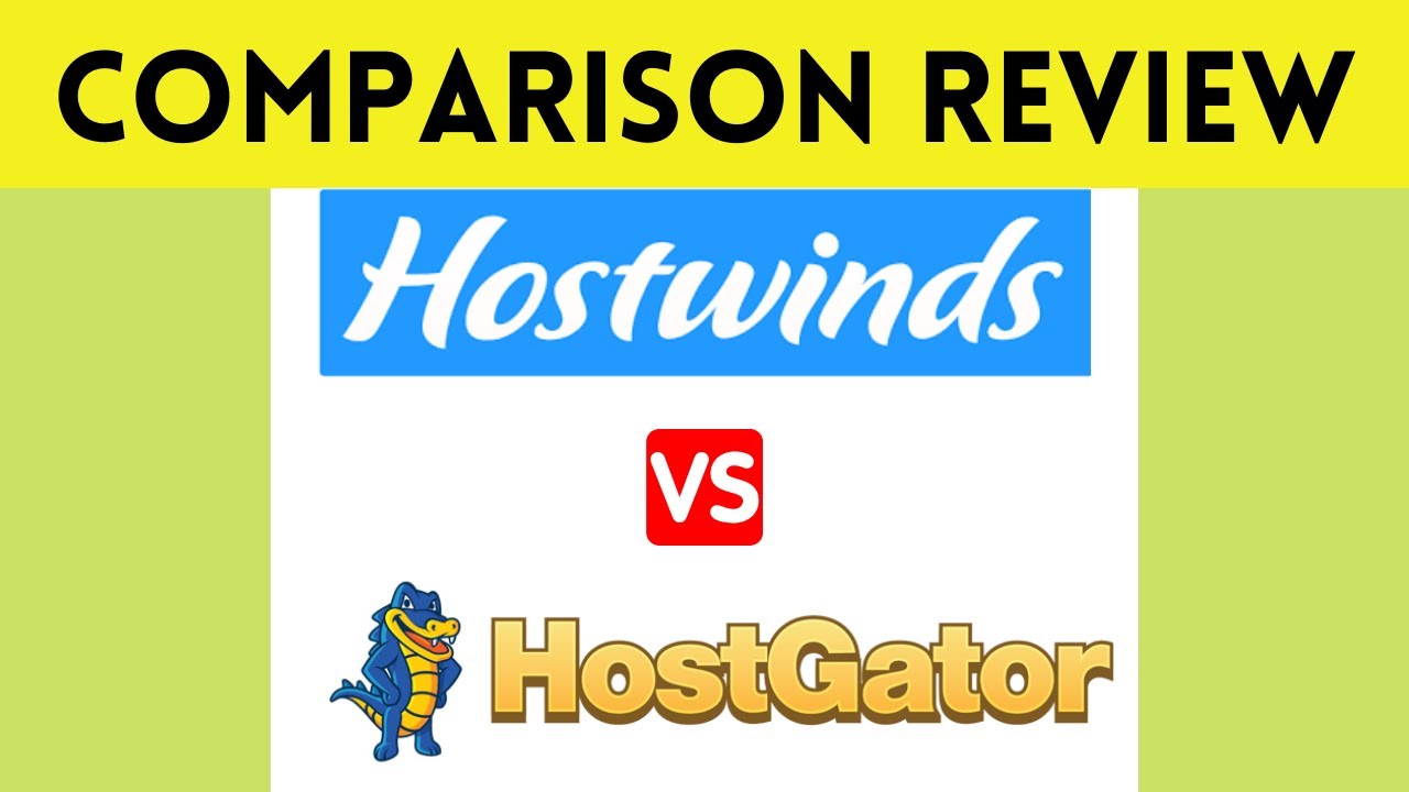 Hostwinds vs HostGator Web Hosting Comparison ✅ Review