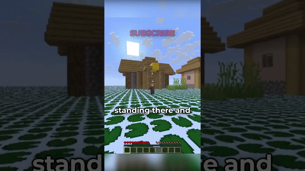 Minecraft, But the World is Lily Pads...