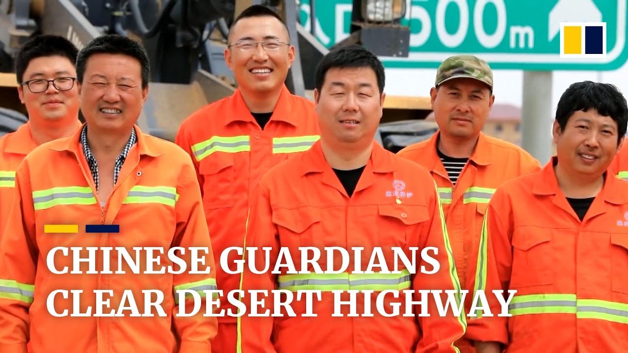 Chinese highway ‘guardians’ protect Beijing-Urumqi Expressway from desert