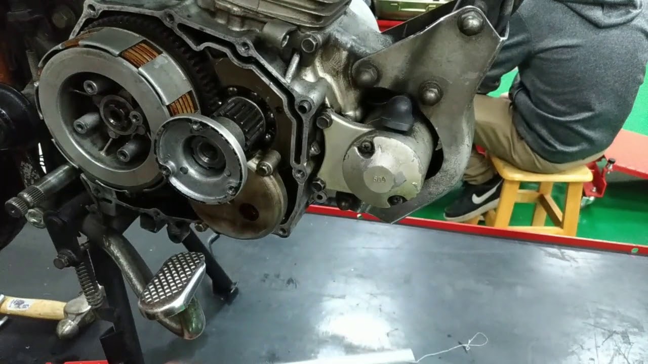 野狼125 離合器拆裝