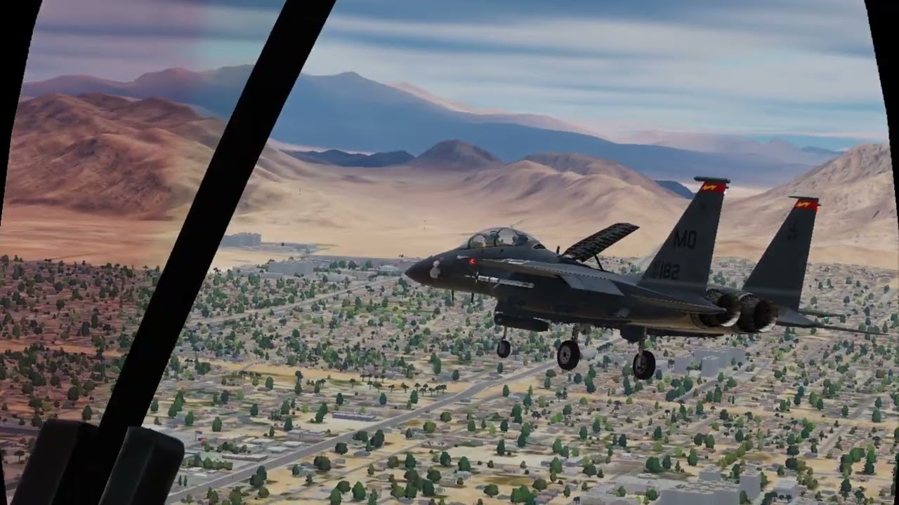 TBOLT 61 Flight Formation Landing