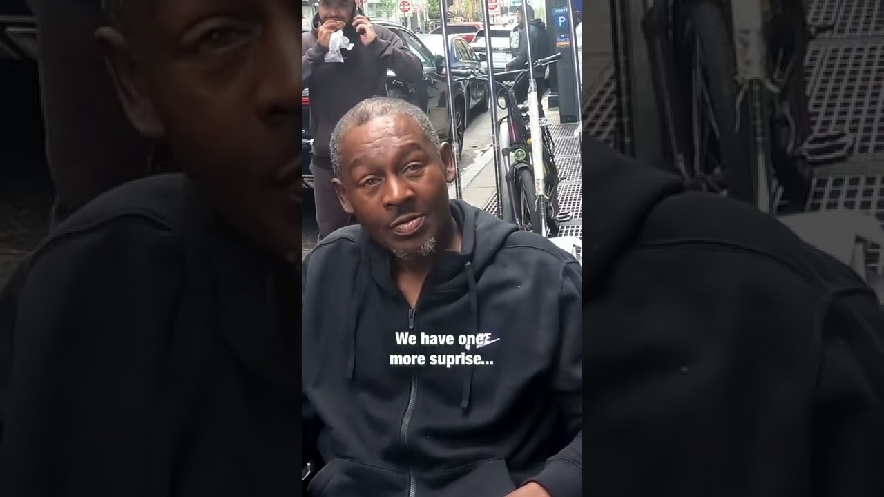 Homeless man gets $50,000 surprise in Times Square