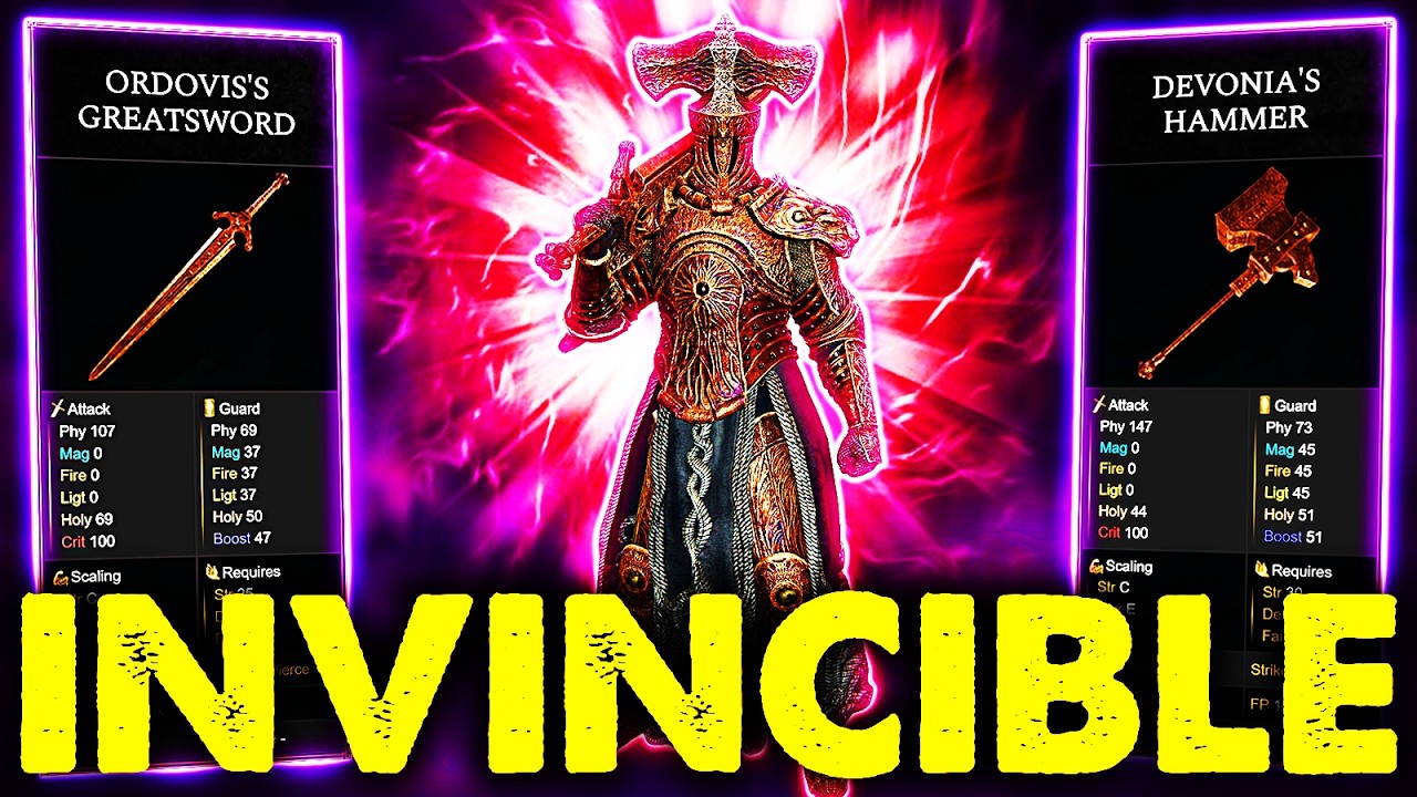 THIS CRUCIBLE KNIGHT BUILD IS NASTY! ELDEN RING 1.16