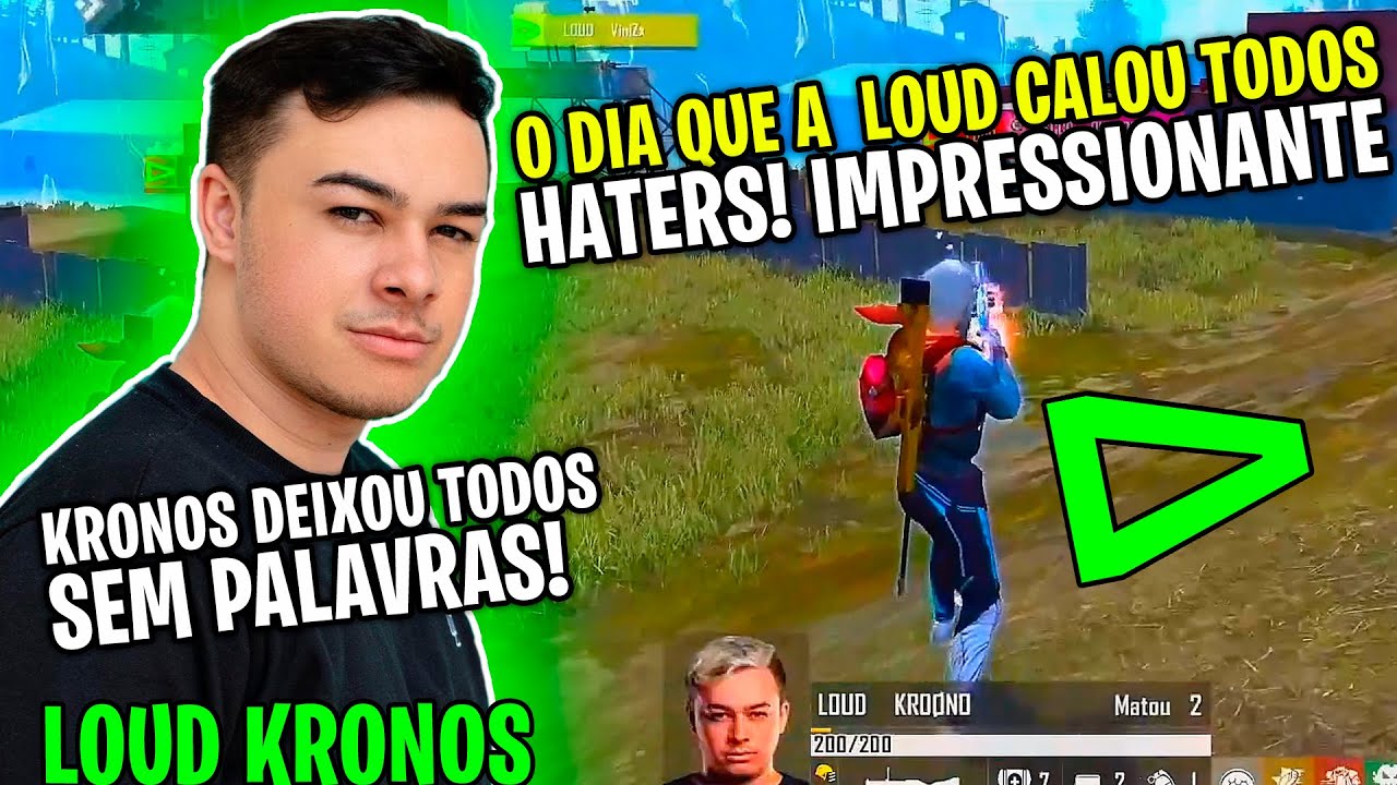LBFF - LOUD JOGOU COMO VC NUNCA VIU! 3 BOOYAHS UM SHOW DE LOUD KRONOS, CALOU TODOS CRITICOS?