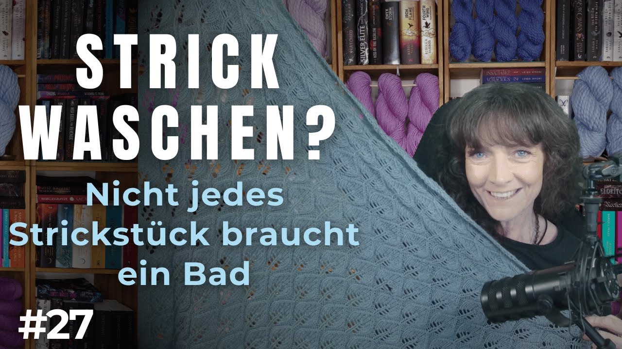 🖤 Gestricktes Blocken, Spannen, Waschen – Mythos oder Mode?
