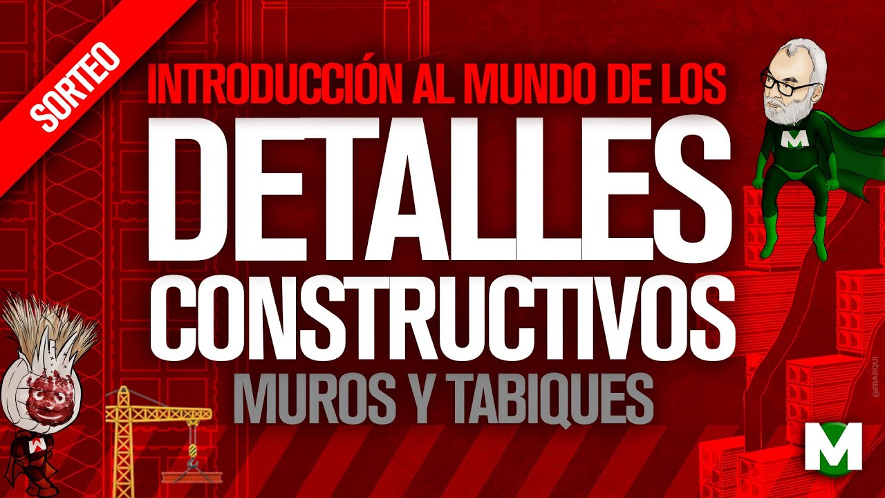 💥 Detalles constructivos 💥 Muros y Tabiques | AutoCAD Sketchup