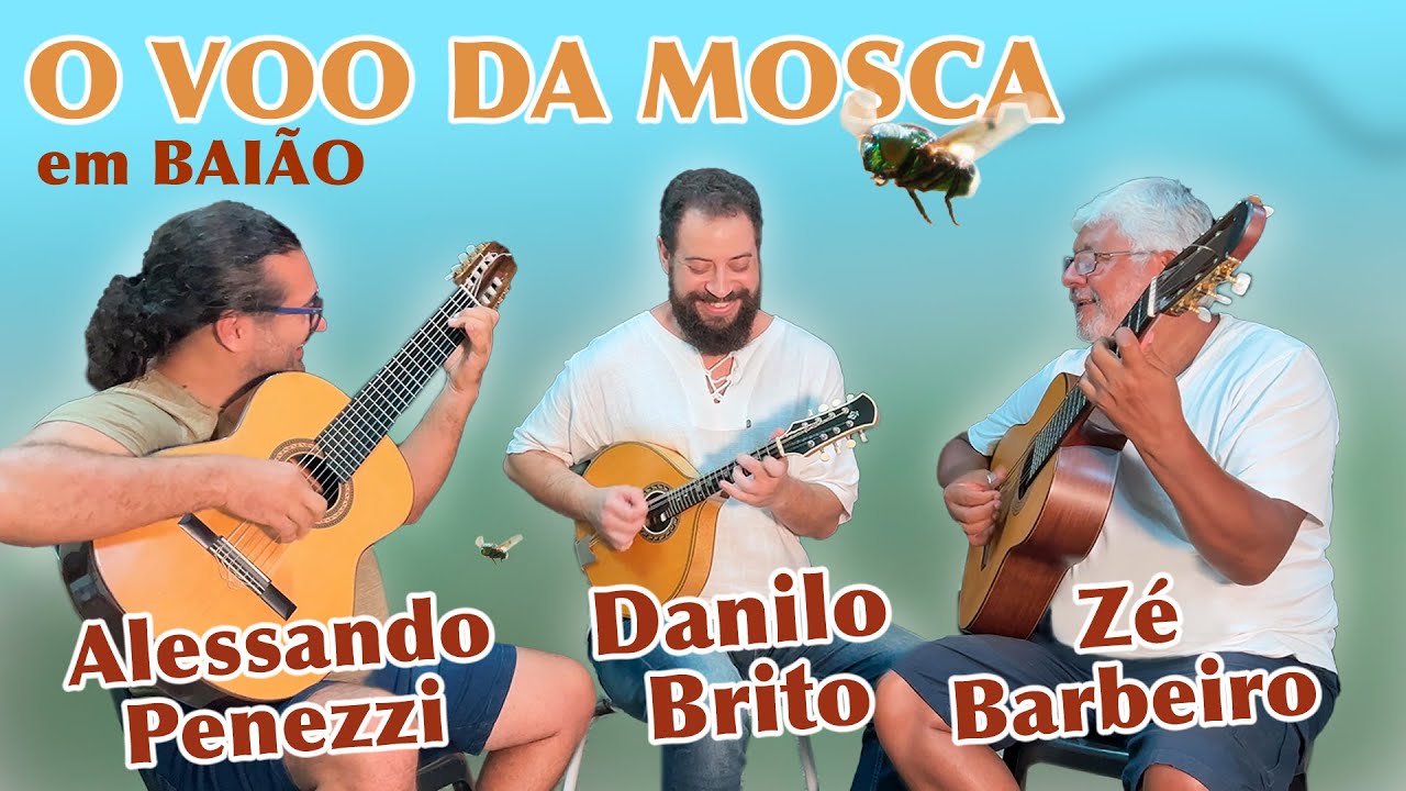 O VOO DA MOSCA - arranjo baião DANILO BRITO - com ZÉ BARBEIRO e ALESSANDRO PENEZZI