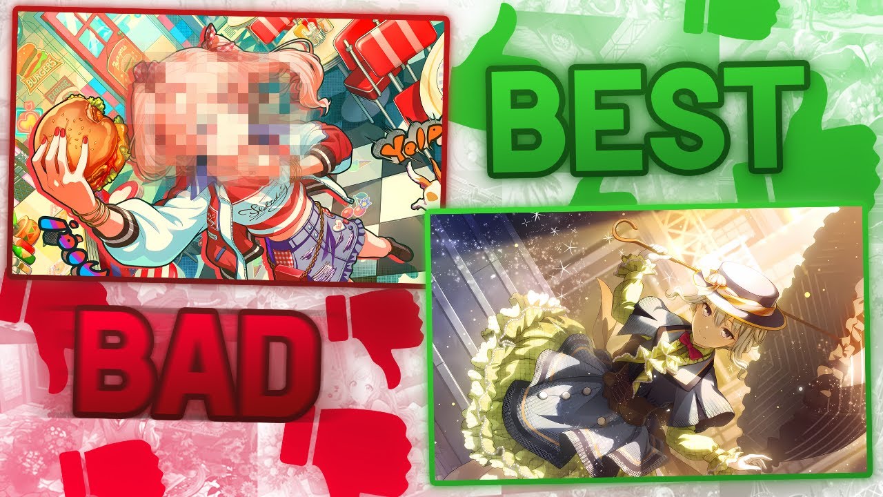 Rating the WORST and BEST Cards for EVERY Project Sekai character!!