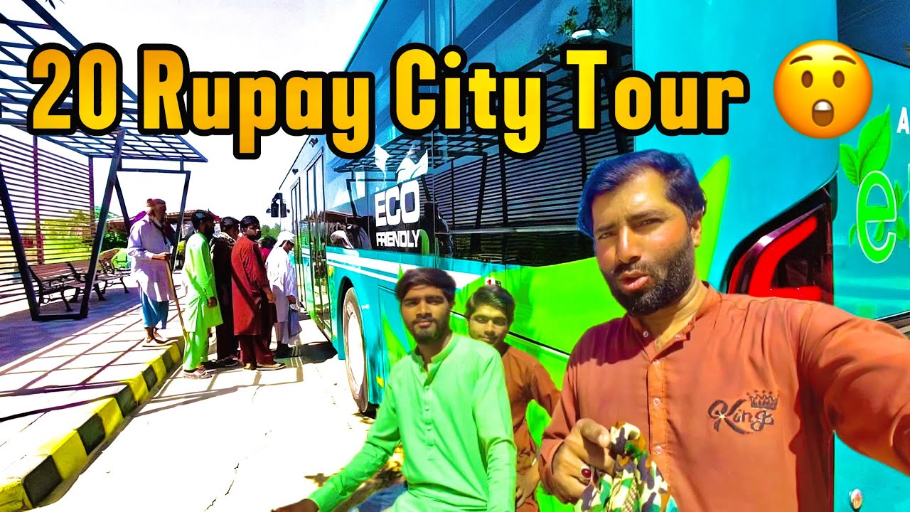 20 Rupay Mein Pura Shehar Ka Safar | Amazing City Vlog 😲