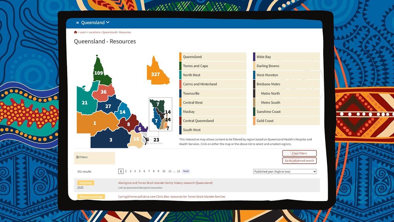 Take a Tour of the Queensland Portal
