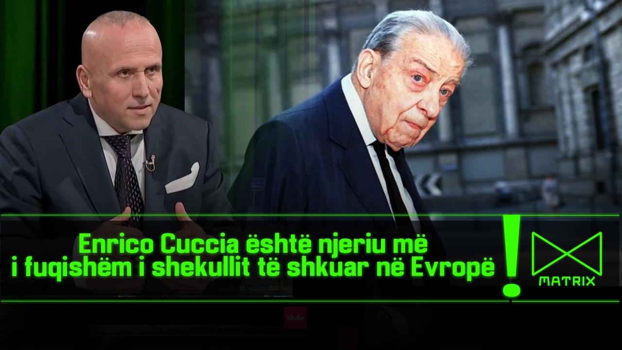Kush është arbëreshi Enrico Cuccia, një nga njerëzit më me influencë në Itali në 80 vitet e fundit?