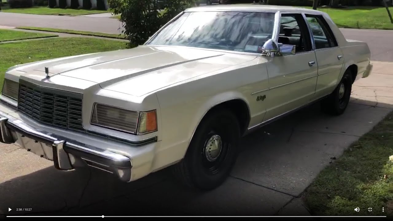 1980 Dodge St. Regis E58-360, A38 Police Package.