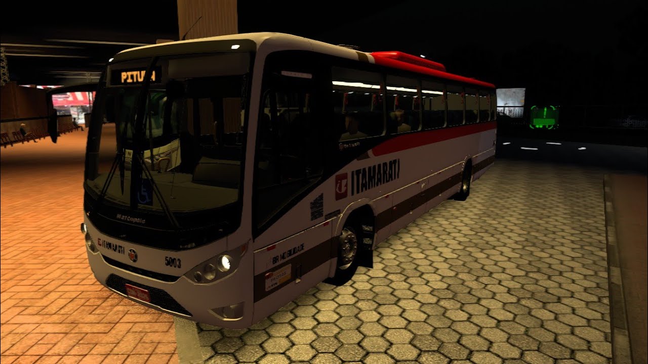 Pegando estrada:Belo Horizonte → Coronel Fabriciano | Ets2 Mapa Eaa | Marcopolo Ideale 770