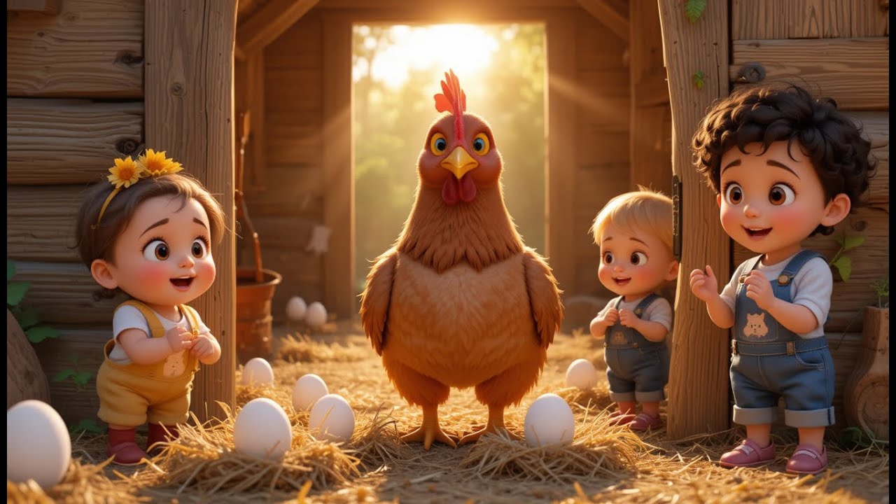 Wake Up Babies Farm Song | Fun Pixar 3D Farm Adventure for Toddlers