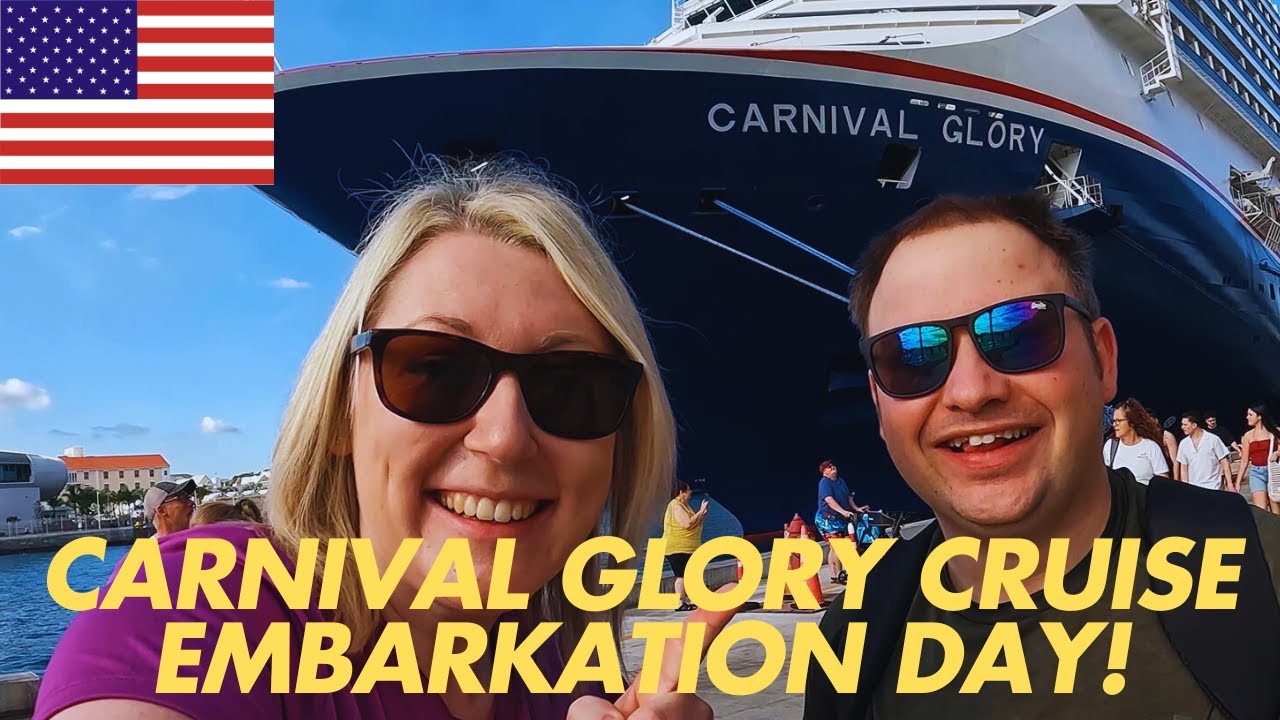 День посадки на круиз Carnival Glory | Порт Канаверал — Багамы | Видеоблоги Флориды