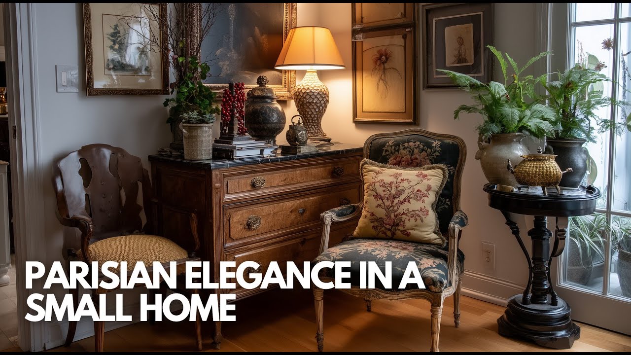 Parisian Elegance in a Small Home: Classic French Décor for Chic Small Spaces