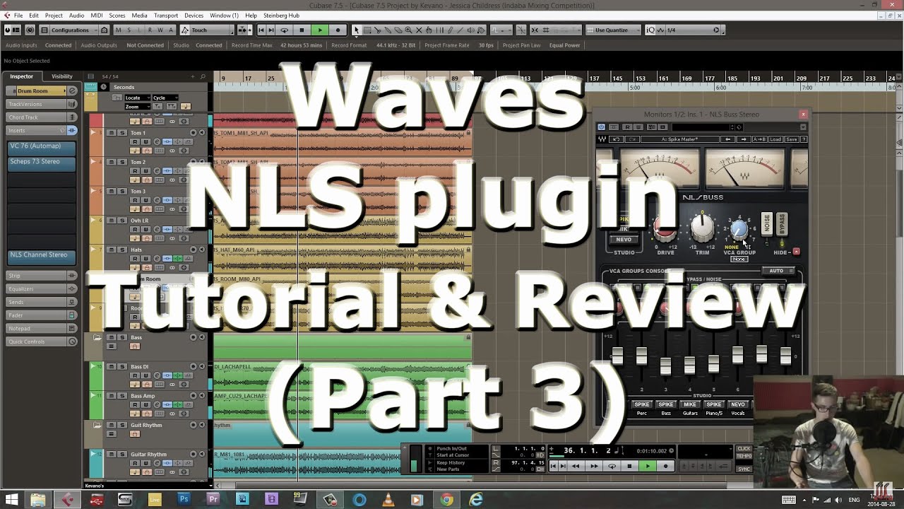 Waves NLS plugin tutorial/review - Part 3 - Audio Examples and Review