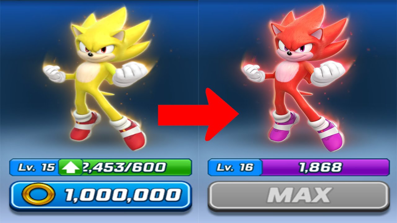 Sonic Forces Speed ​​Battle — ФИЛЬМ: СУПЕРСОНИК В ОГНЕ! МАКСИМАЛЬНЫЙ УРОВЕНЬ УЛУЧШЕН — 1 МИЛЛИОН ...