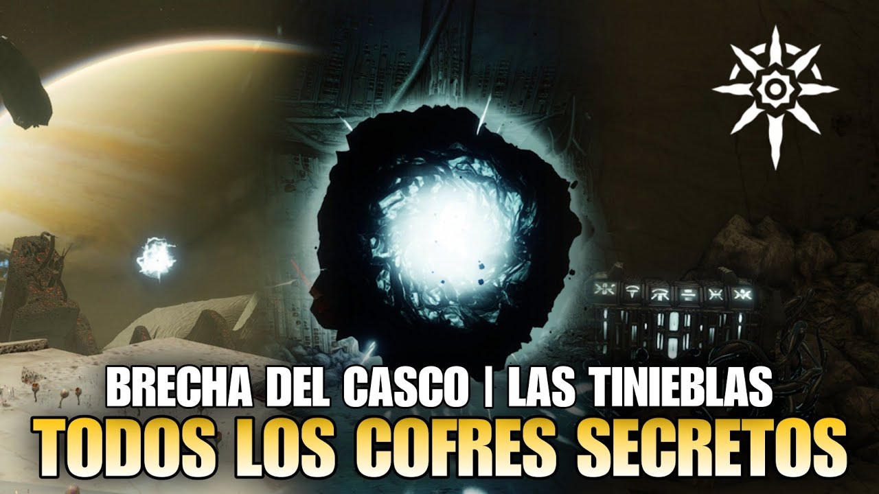 GUÍA: Todos los Cofres Secretos en la Brecha del Casco en las Tinieblas. | #Destiny2 #bungiecreator