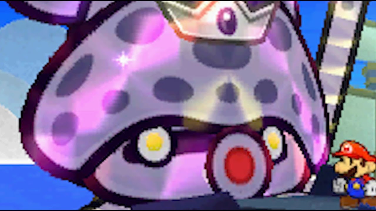 Paper Mario Sticker Star - World 3-12: Whitecap Beach + Gooper Blooper Boss Battle (Nintendo 3DS)