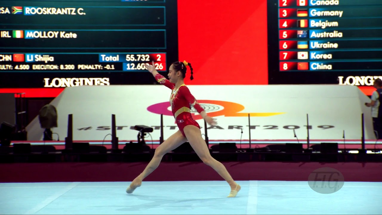 LIU Tingting (CHN) - 2019 Artistic Worlds, Stuttgart (GER) - Qualifications Floor Exercise