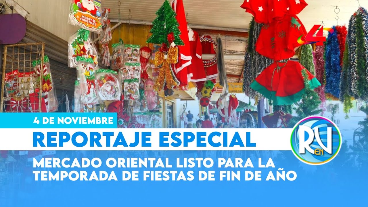 🎄 Recorrido por el Mercado Oriental 🎁 ¡Todo listo para la Fiesta Decembrina 2025! ✨