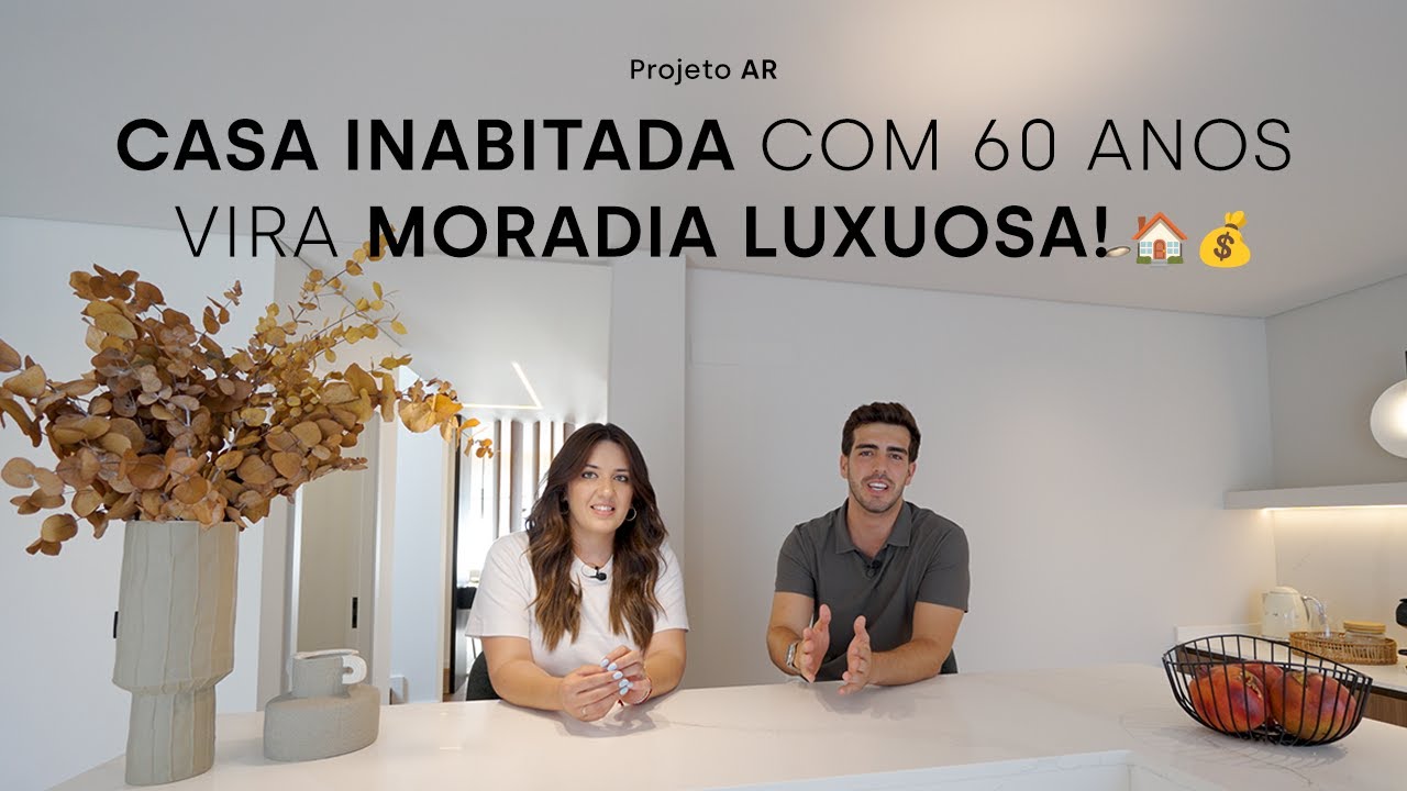 CASA INABITADA com 60 anos transformada em MORADIA DE LUXO! 🏠💰
