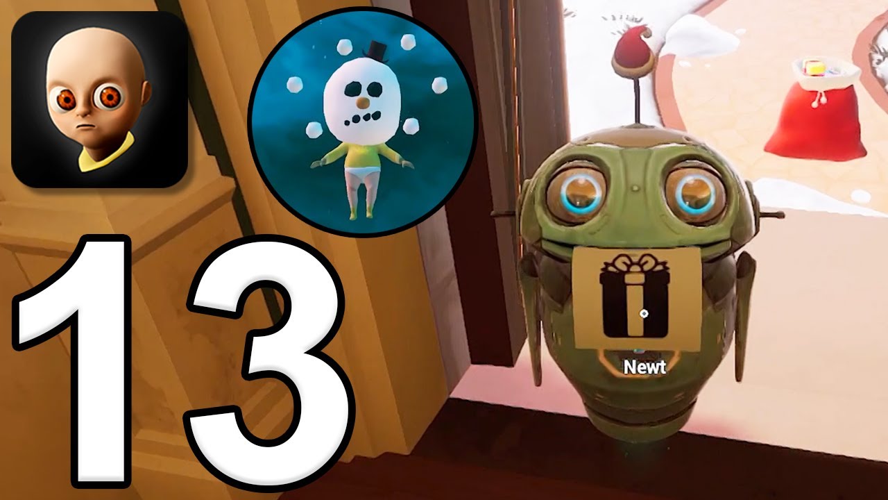 The Baby In Yellow - Gameplay Walkthrough Part 13 - Christmas Chapter 2023 (iOS, Android)