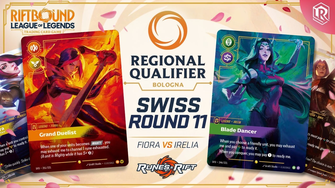 Riftbound Regional Bologna - Fiora vs Irelia - Round 11 | Spiritforged
