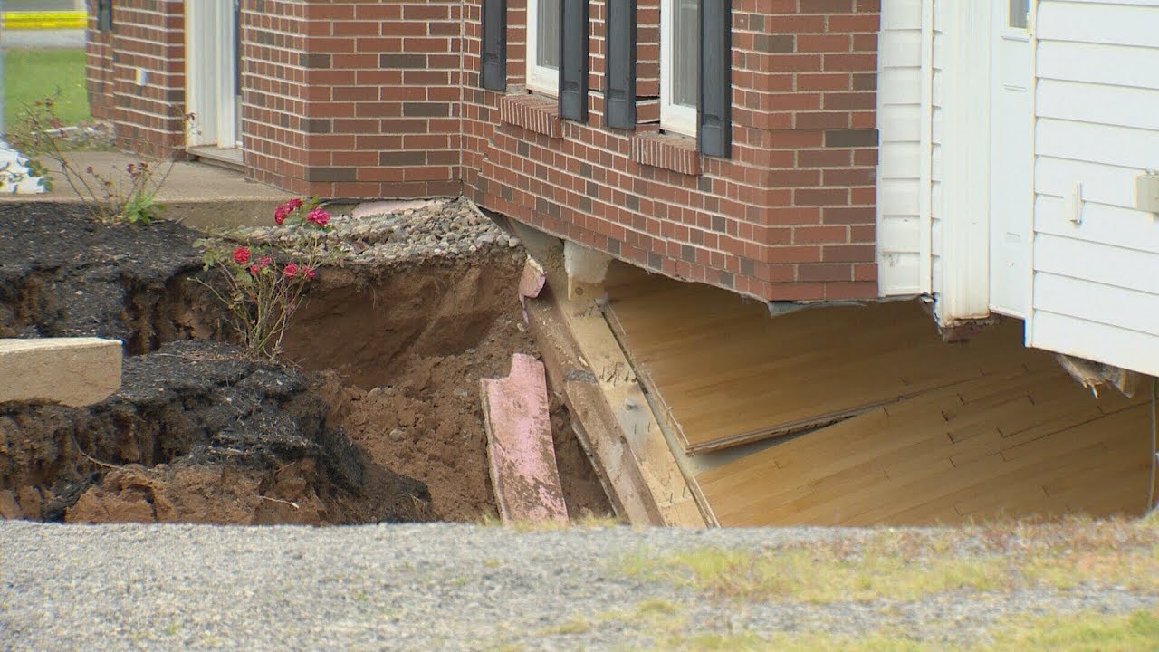 House swallowed by sinkhole overnight in Nova Scotia
