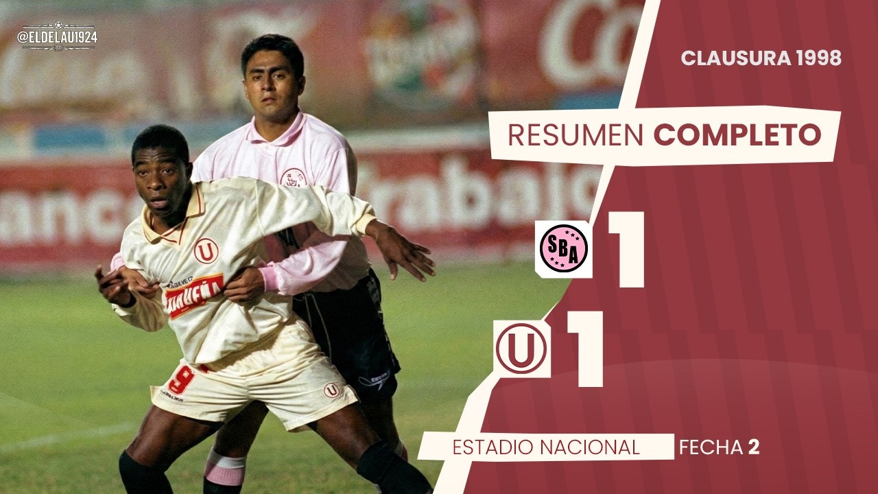 Sport Boys vs Universitario | Resumen | Fecha 2 - Clausura | 1998 ⚽🎞