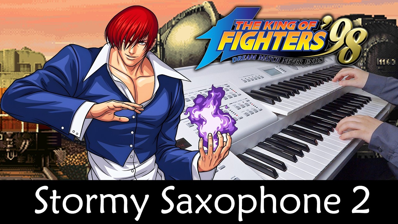 Stormy Saxophone 2 - The King of Fighters KOF 96/98 - IORI - 嵐のサキソフォン 2 - エレクトーン Electone Cover