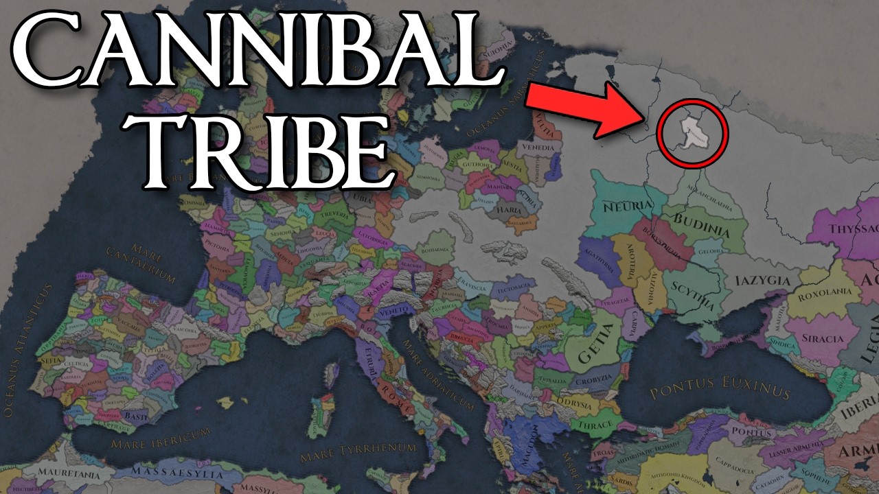 Playing as The Most Primitive Tribe in Imperator Rome | Invictus A-Z - Androphagia