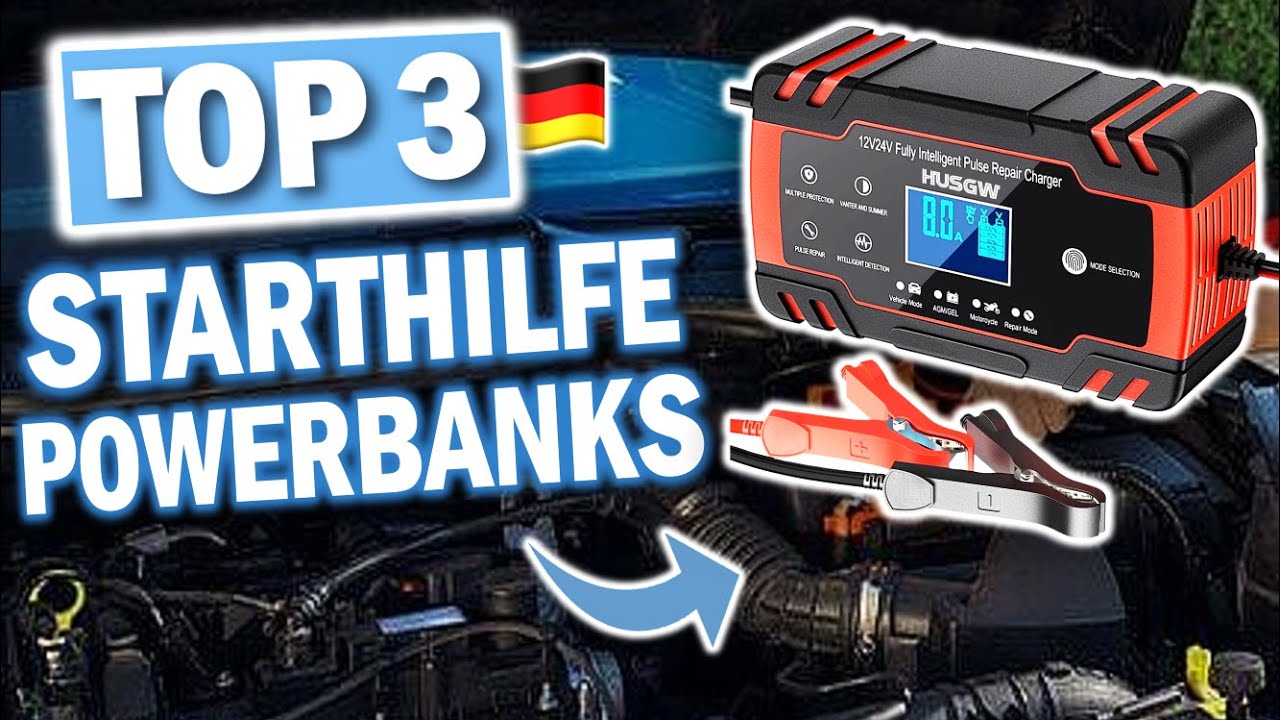 TOP 3 STARTHILFE-POWERBANKS 2026 | Die besten Starthilfe Powerbanks für dein PKW