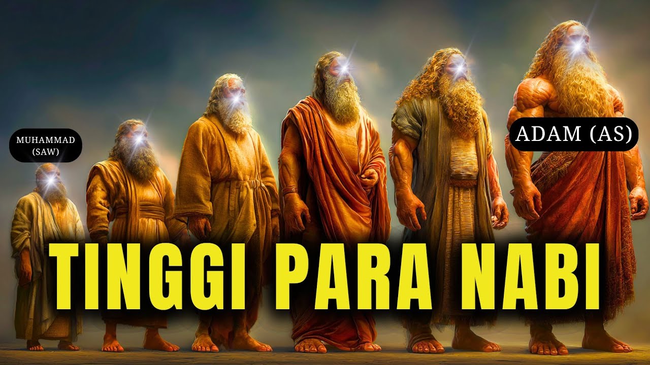 SUBHANALLAH! 😱 Inilah Tinggi Para Nabi dari Nabi Adam sampai Nabi Muhammad