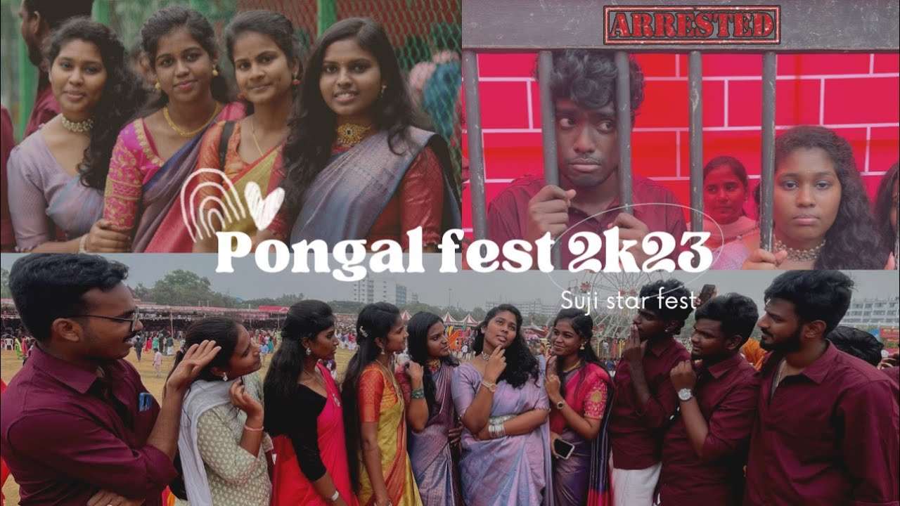 Pongal Fest Saveetha Festival 2k23 Suji Star Fest | 3oK Special