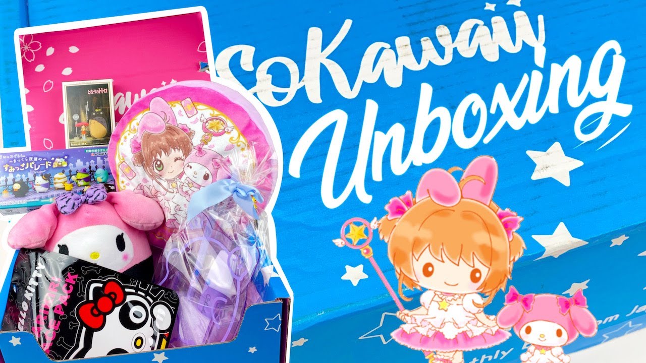Let's Open a SoKawaii Box! CARD CAPTOR SAKURA AND SANRIO, RE-MENT BLIND BOX, STATIONERY + MORE! ♡